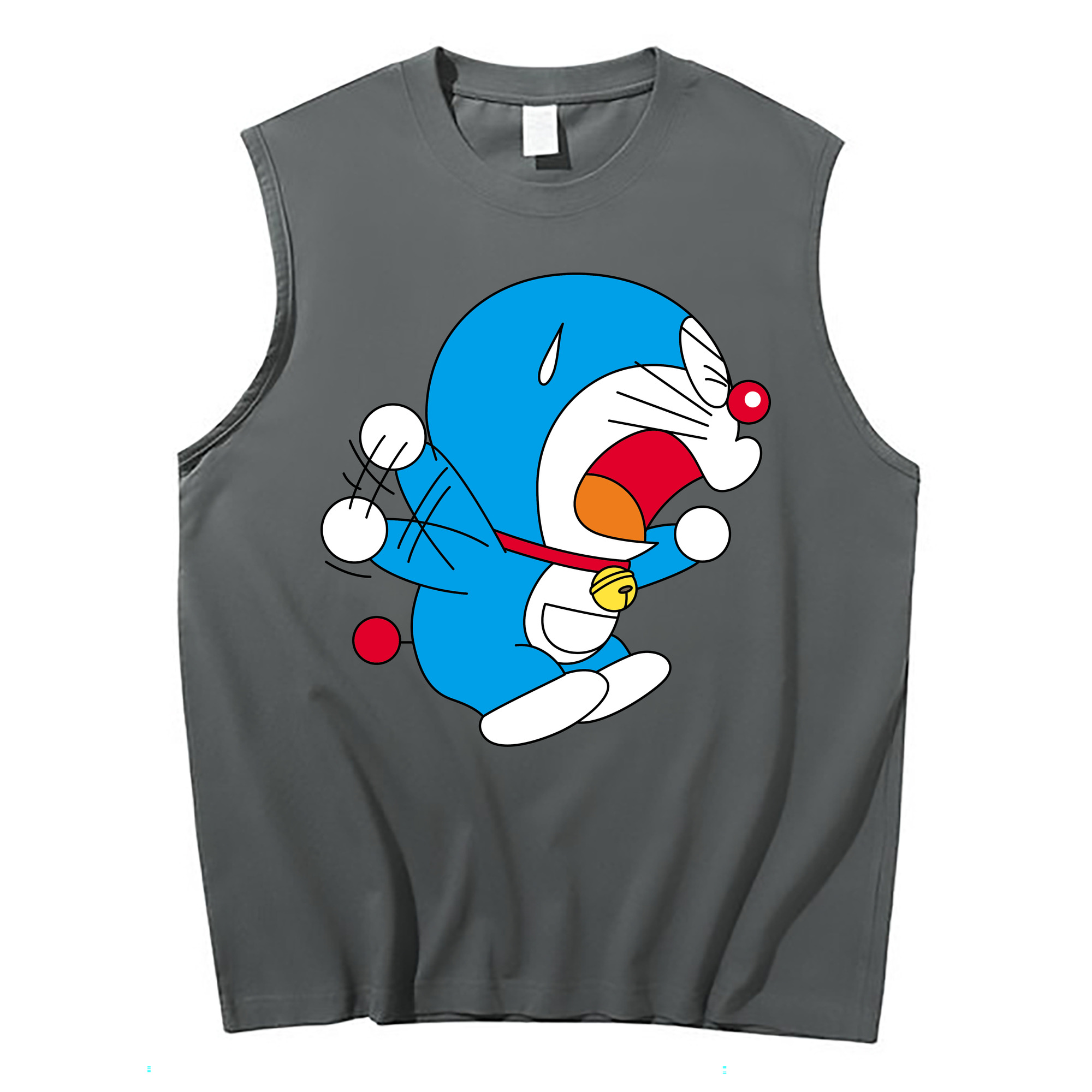 （画像用） ドラえもん Doraemon コットン100％タンクトップ（フロントプリント）